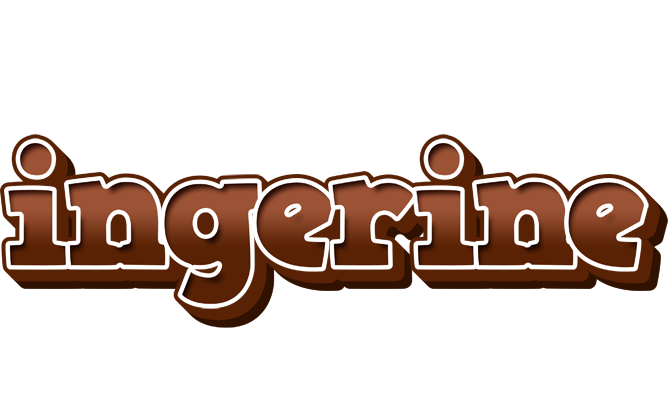 Ingerine brownie logo
