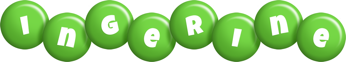 Ingerine candy-green logo