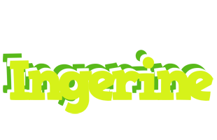 Ingerine citrus logo