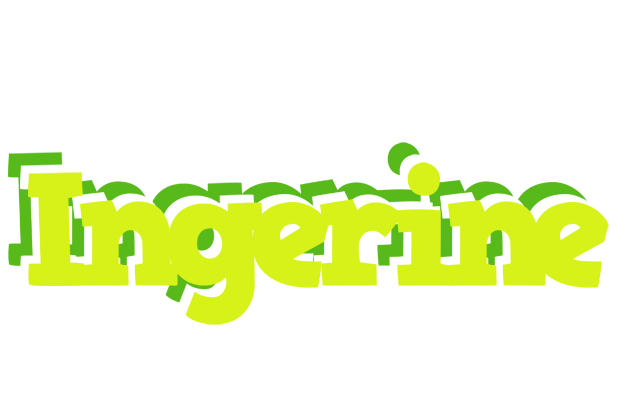 Ingerine citrus logo