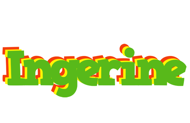 Ingerine crocodile logo