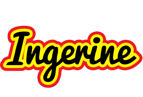 Ingerine flaming logo