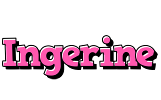 Ingerine girlish logo