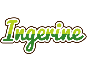 Ingerine golfing logo