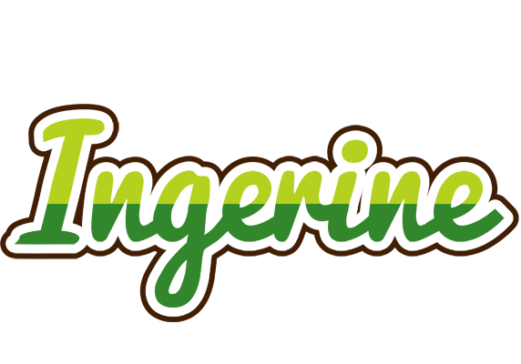 Ingerine golfing logo