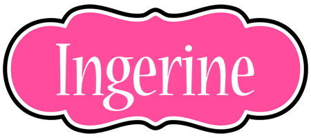 Ingerine invitation logo