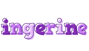 Ingerine sensual logo