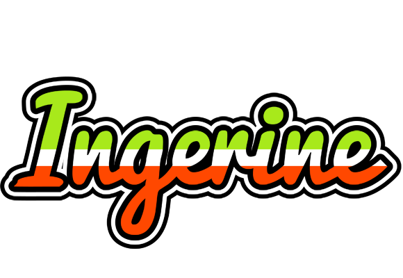 Ingerine superfun logo