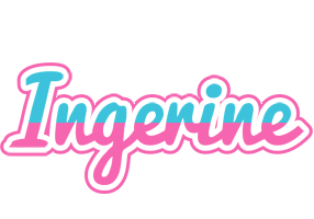 Ingerine woman logo