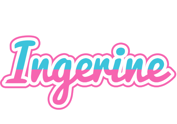 Ingerine woman logo