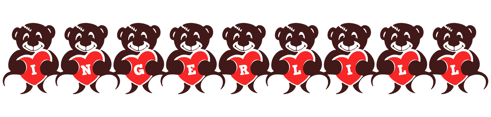 Ingerlill bear logo