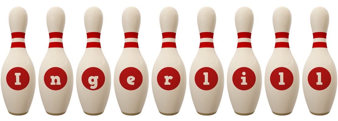 Ingerlill bowling-pin logo