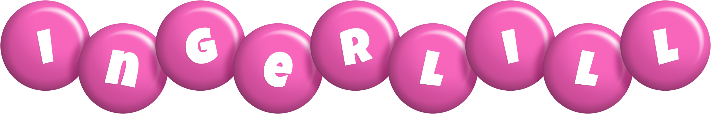 Ingerlill candy-pink logo