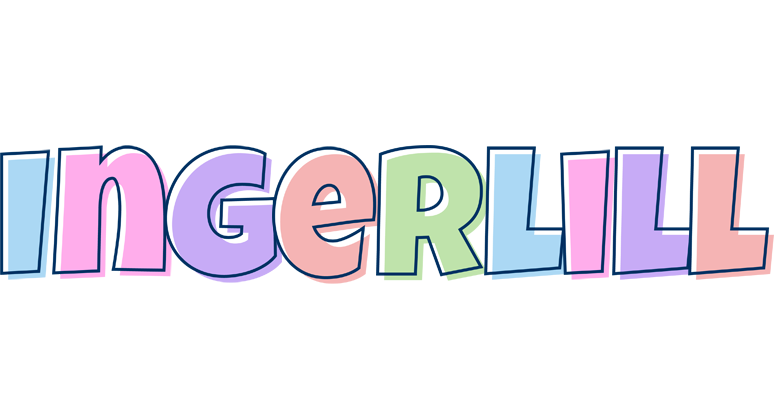 Ingerlill pastel logo