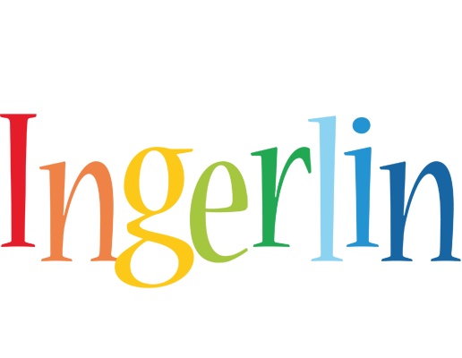 Ingerlin birthday logo