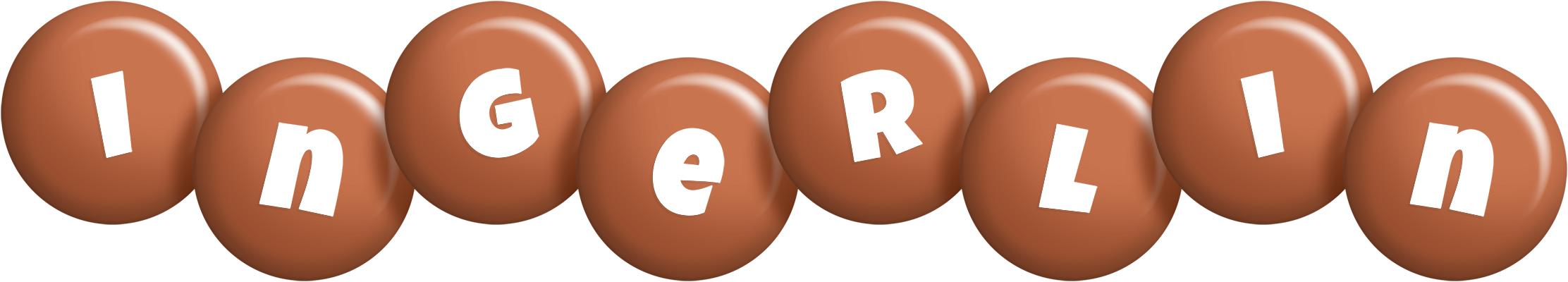 Ingerlin candy-brown logo