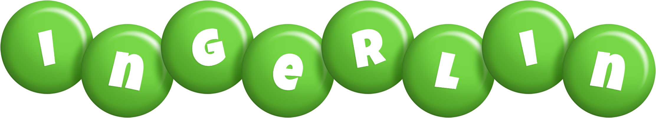 Ingerlin candy-green logo