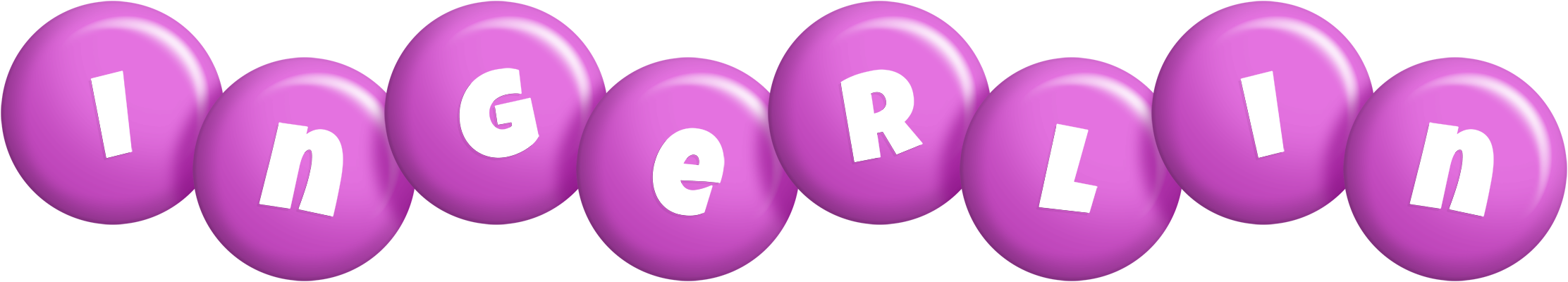 Ingerlin candy-purple logo