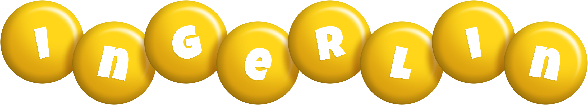 Ingerlin candy-yellow logo