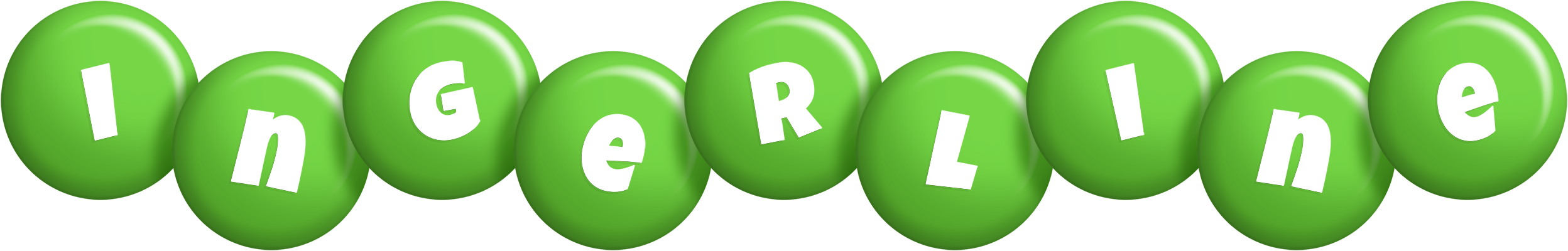 Ingerline candy-green logo
