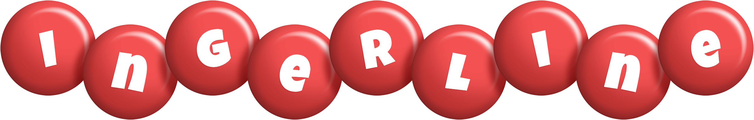 Ingerline candy-red logo