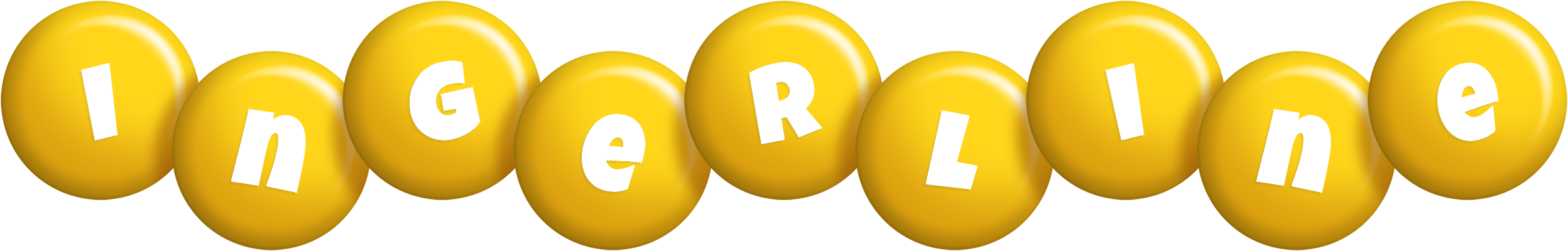 Ingerline candy-yellow logo