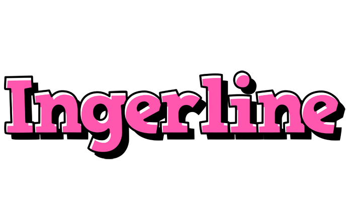 Ingerline girlish logo