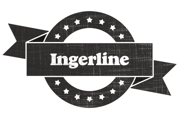 Ingerline grunge logo
