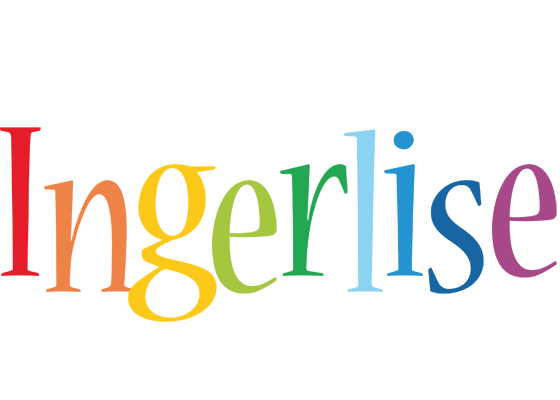 Ingerlise birthday logo