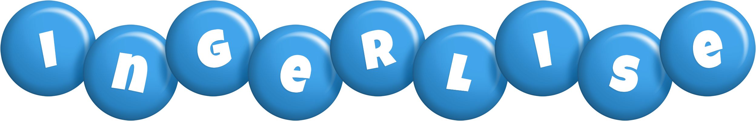 Ingerlise candy-blue logo