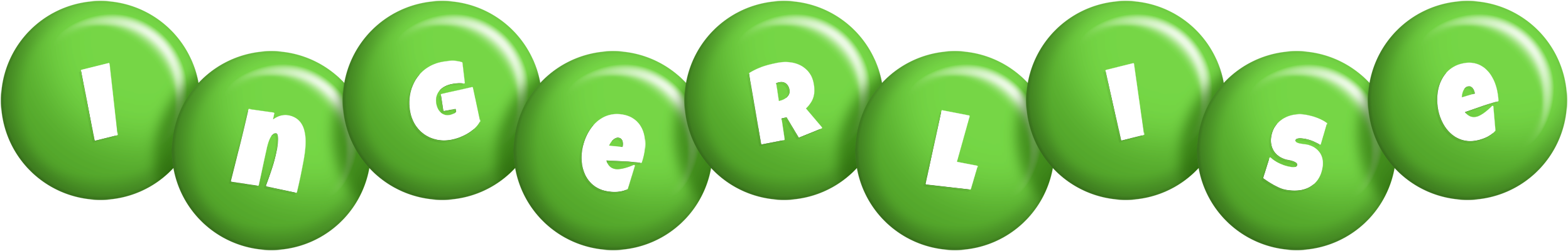 Ingerlise candy-green logo