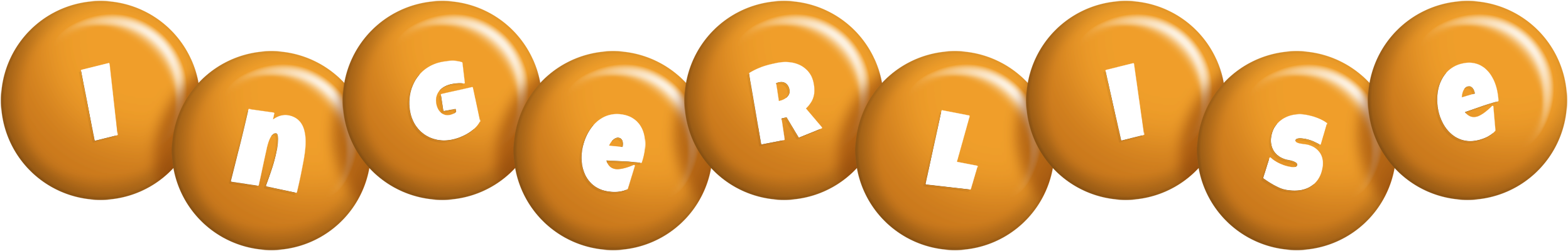 Ingerlise candy-orange logo