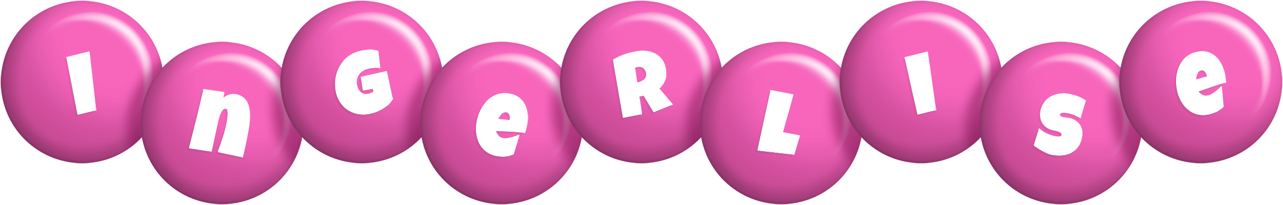 Ingerlise candy-pink logo