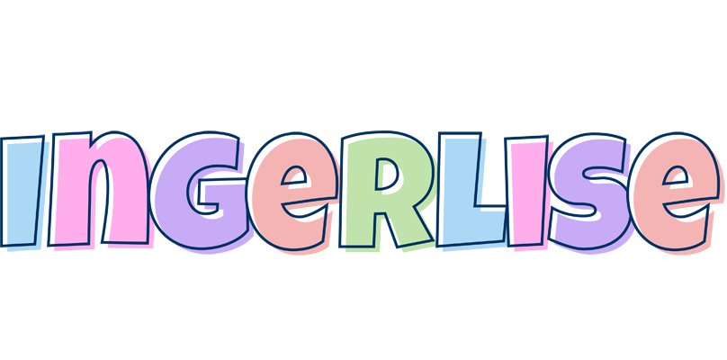 Ingerlise pastel logo