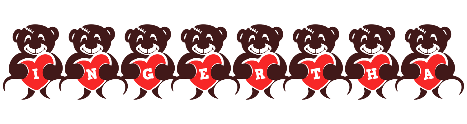 Ingertha bear logo