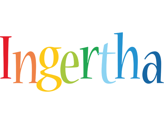 Ingertha birthday logo