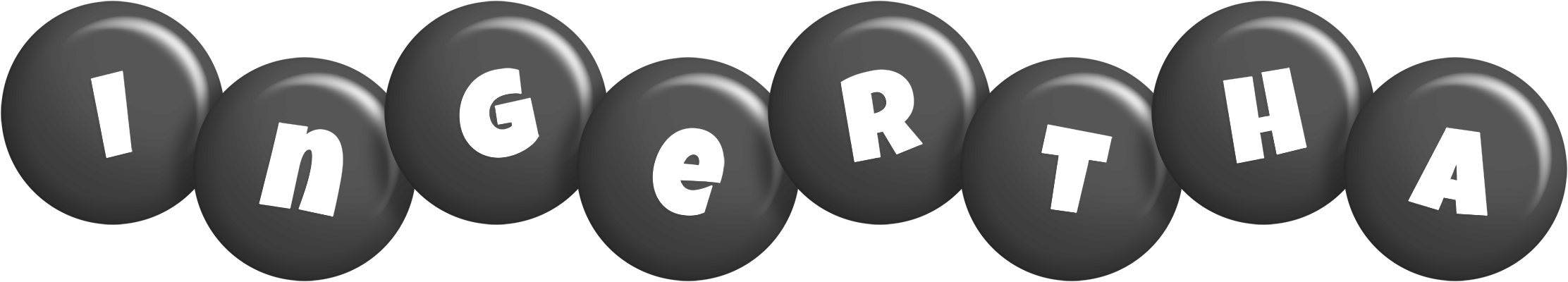 Ingertha candy-black logo
