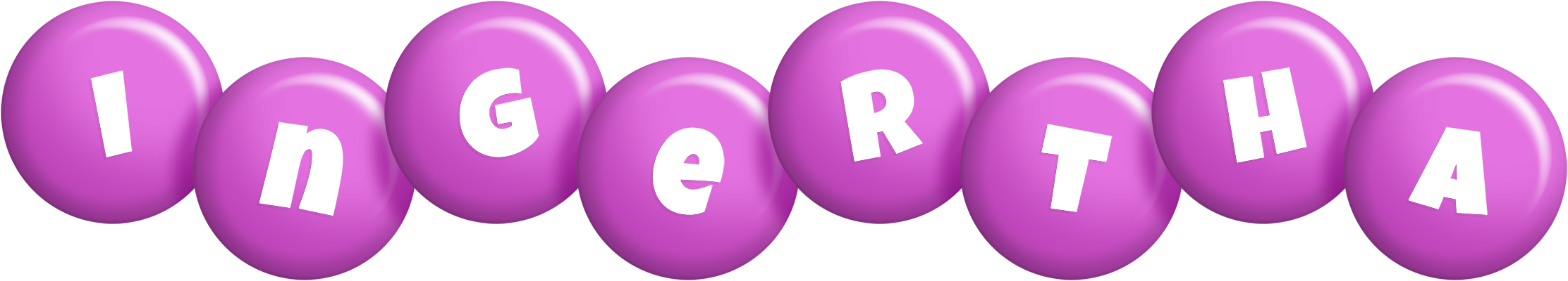 Ingertha candy-purple logo