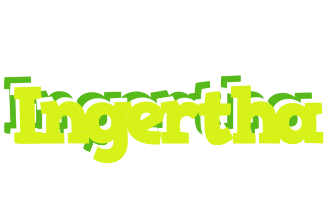 Ingertha citrus logo