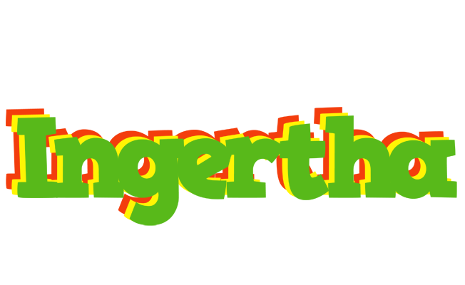 Ingertha crocodile logo