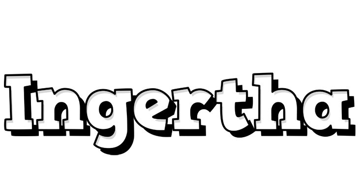 Ingertha snowing logo
