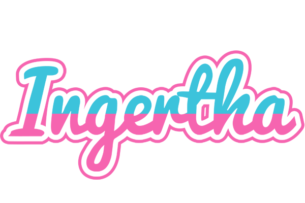 Ingertha woman logo