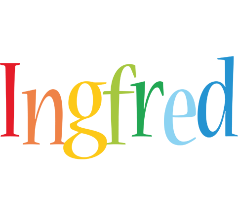 Ingfred birthday logo