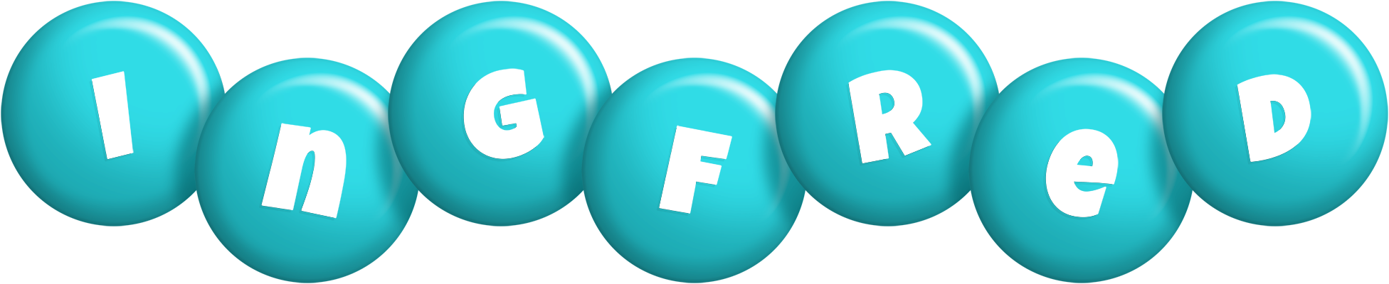 Ingfred candy-azur logo