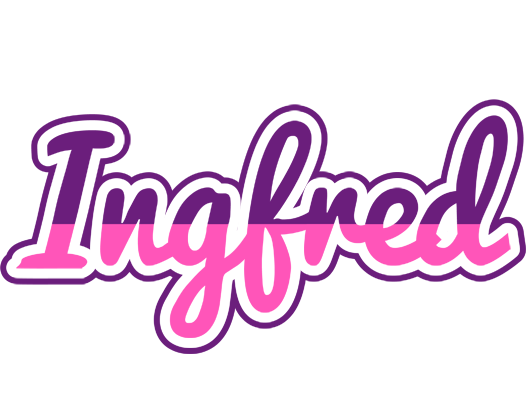 Ingfred cheerful logo