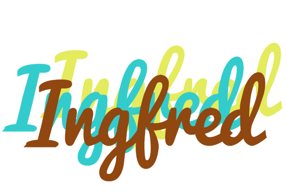 Ingfred cupcake logo