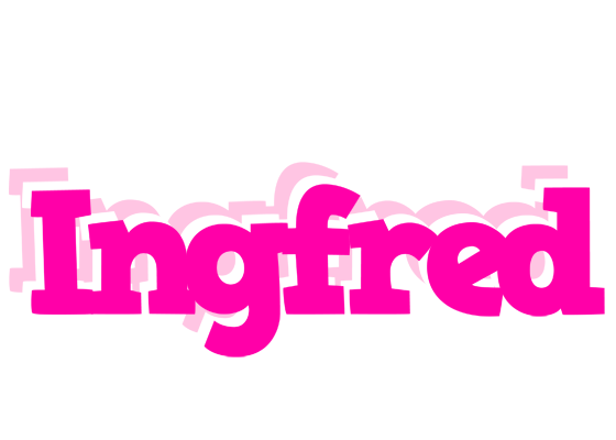 Ingfred dancing logo