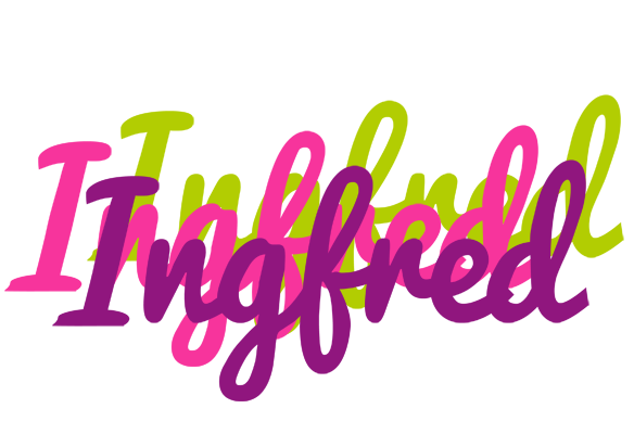 Ingfred flowers logo