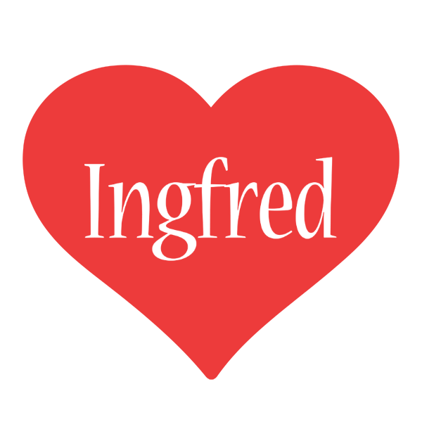 Ingfred love logo