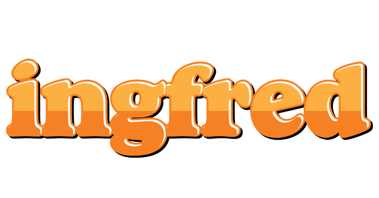 Ingfred orange logo